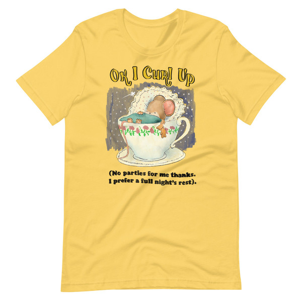 Curl Up Unisex t-shirt - 4.jpg