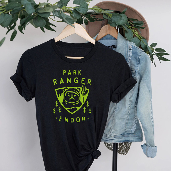 Park Ranger Endor Shirt, Park Ranger Shirt, Endor Shirt, Star Wars Shirt, Ewok Shirt, Gifts for Him, Gifts for Her, Funny Shirt - 1.jpg