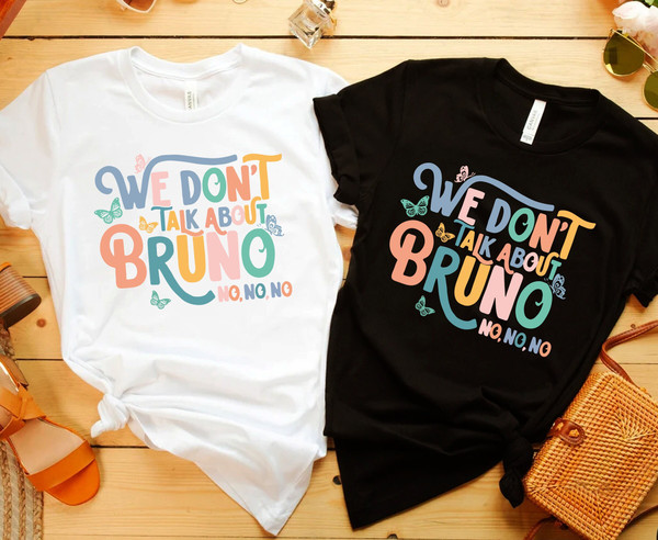 We Don't Talk About Bruno Shirt, Disney Encanto Shirt, Madrigal Family, Family Matching Shirt, Encanto Family Shirt, Encanto Shirt - 1.jpg