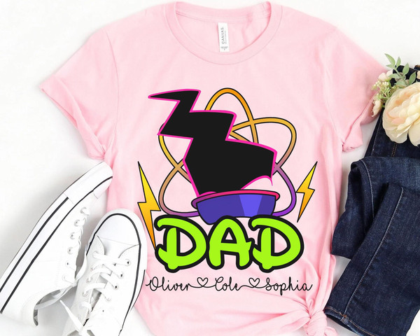 Personalized A Goofy Movie Powerline Disney Dad Shirt  Father's Day Gift  Disney Dad Shirt With Custom Kids Name  Dad Son Daughter - 4.jpg