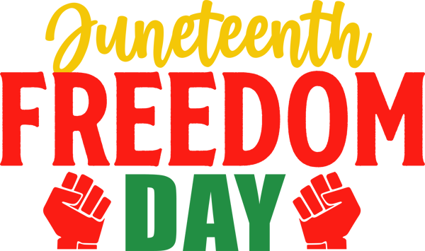 Juneteenth freedom day SVG.png