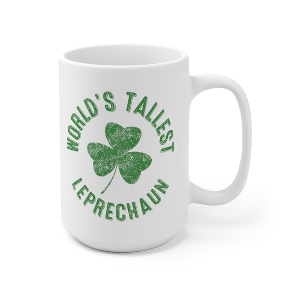 World's Tallest Leprechaun Coffee Mug  Microwave and Dishwasher Safe Ceramic Cup  Irish St Patrick Day Shamrock Tea Hot Chocolate Gift - 10.jpg