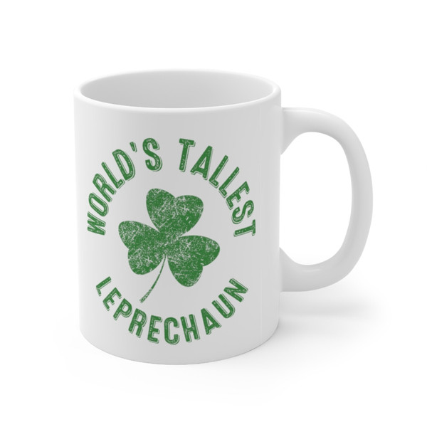 World's Tallest Leprechaun Coffee Mug  Microwave and Dishwasher Safe Ceramic Cup  Irish St Patrick Day Shamrock Tea Hot Chocolate Gift - 7.jpg