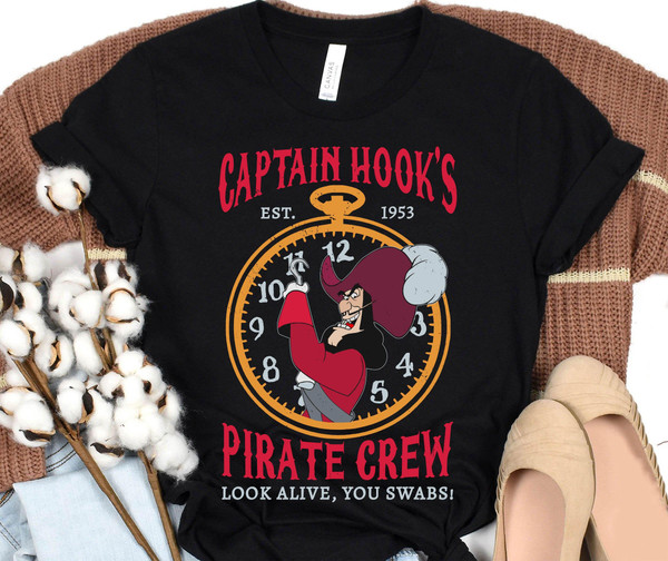 Disney Captain Hooks Crew Peter Pan Disney pirate' Men's T-Shirt