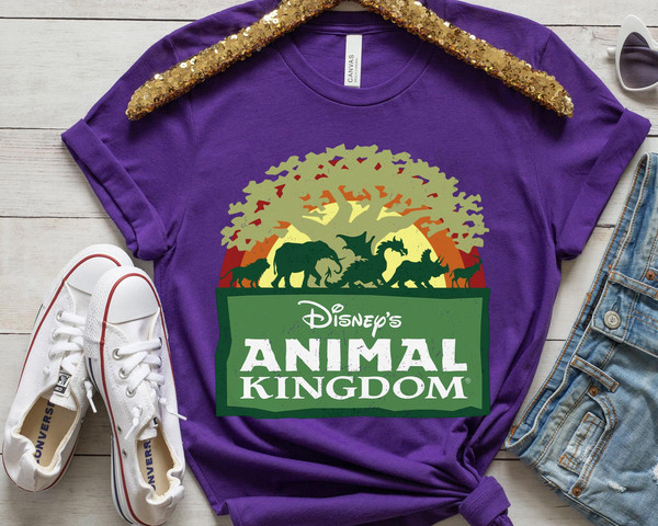 Retro Rainbow Animal Kingdom's Tree of Life Shirt  Disney Safari Tee  Walt Disney World T-shirt  Disneyland Parks Family 2023 Trip - 2.jpg
