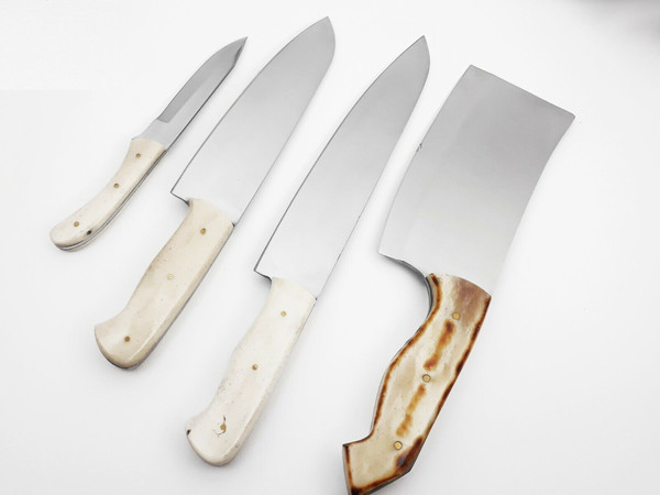 EC HAND MADE D2 STEEL KITCHEN KNIVES SET CHEF KNIVES SET CHR - Inspire  Uplift