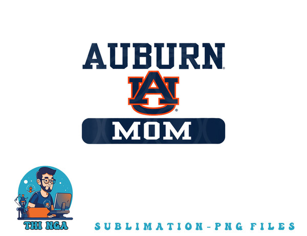 Auburn Tigers Mom Logo Officially Licensed V-Neck png, digital download copy.jpg