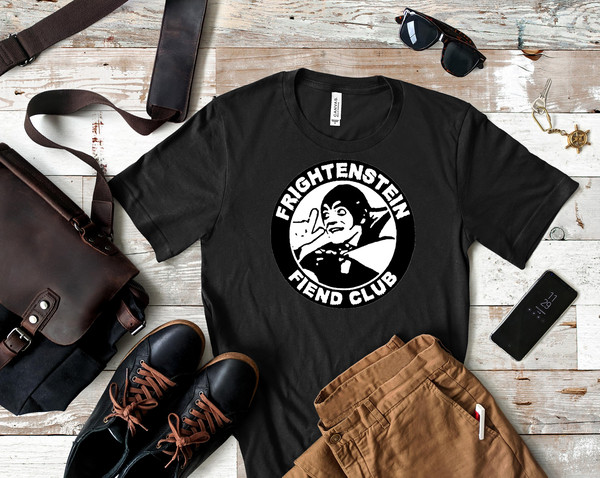 HHOF Fiend Club Large circular Sticker logo Classic T-Shirt 181_Shirt_Black.jpg