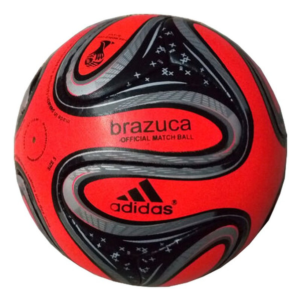 ADIDAS Brazuca Power Orange Official Match Ball | World Cup 2014 Soccer |  size.5