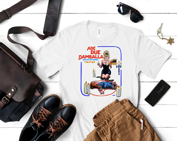 Ade due damballa bride of chucky Essential Essential T-Shirt 15_White_White.jpg