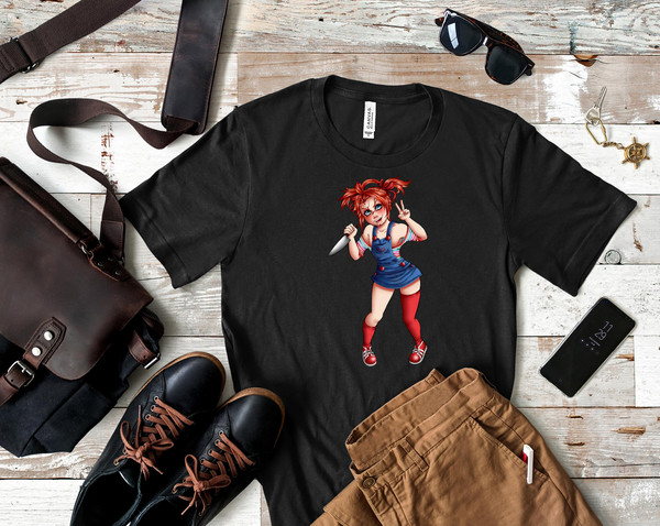 Bishoujo Chucky Classic T-Shirt 106_Shirt_Black.jpg