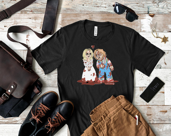 Bride of Chucky Art Classic T-Shirt 91_Shirt_Black.jpg