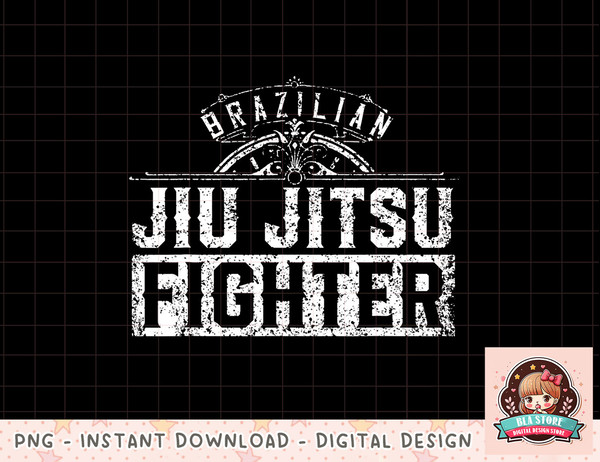 Brazilian Jiu Jitsu Fighter BJJ Martial Arts png, instant download, digital print.jpg