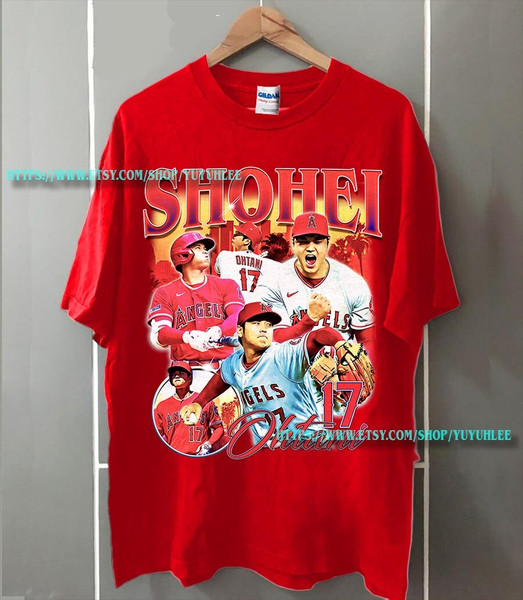 Shohei Ohtani T-shirt, Shohei Ohtani 90s Bootleg, - Inspire Uplift