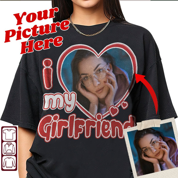 I Love My Girlfriend Shirt, I Love My Girlfriend S - Inspire Uplift