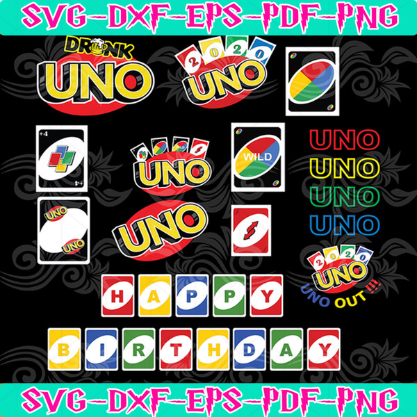 Uno Wild Card Svg ,Trending Svg, Uno Drunk Logo Svg, Uno Car - Inspire  Uplift