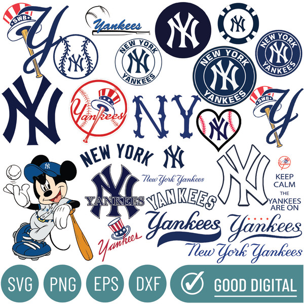 New York Yankees svg,Yankees team svg,Yankees svg, American - Inspire ...