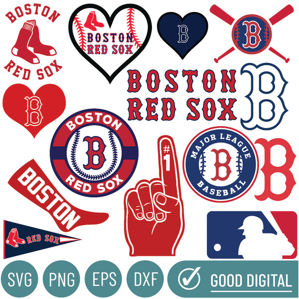 Red Sox Font Svg 