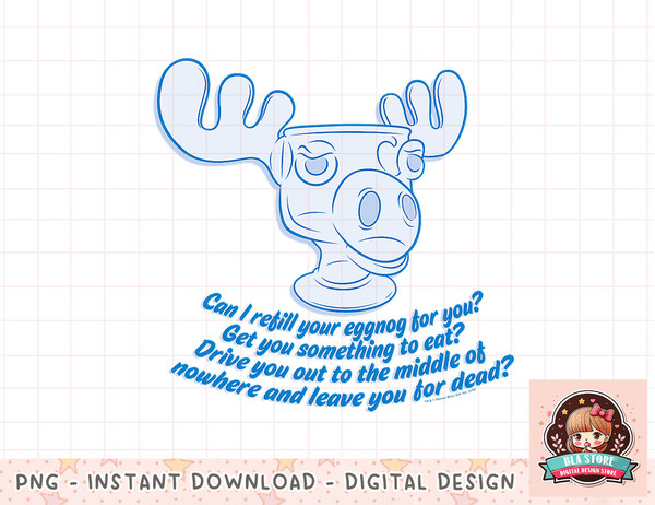 Christmas Vacation Moose Mug Refill png, instant download, digital print.jpg