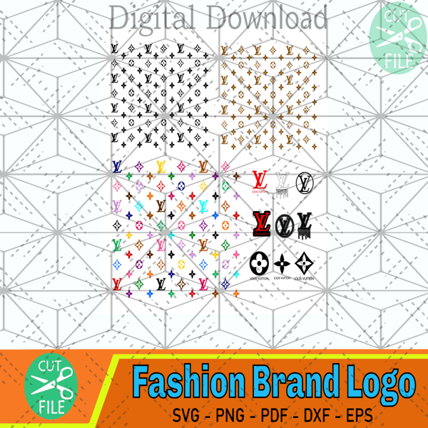 Louis vuitton wrap svg, Png, Dxf, Louis vuitton Pattern svg - Inspire Uplift