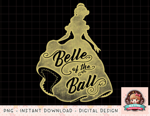 Disney Beauty And The Beast Belle Of Ball Graphic png, instant download, digital print png, instant download, digital print.jpg