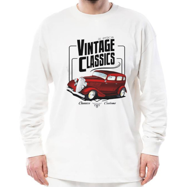 Vintage 34 Car shirt, Unisex Clothing, Shirt For Men Women, Graphic Design, Unisex Shirt