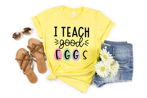 I Teach Good Eggs Shirt,Easter Teacher Shirt,Easter Day Shirt, Women Easter Shirt,Easter Day,Cute Easter Teacher Shirt,Easter Shirt - 3.jpg
