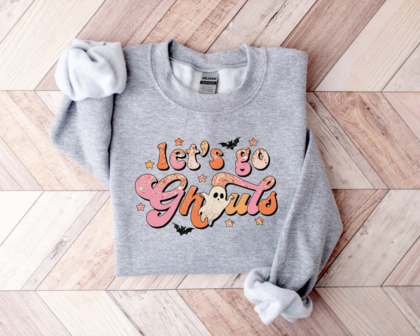 Lets Go Ghouls Shirt,Vintage Halloween Shirt,Retro Fall Tee,2022 Halloween Sweatshirt, Vintage Ghost Shirt,Spooky Season Tee - 1.jpg