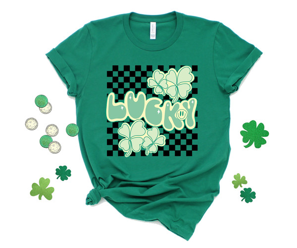 Lucky Shamrock Shirt, Shamrock Shirt, Lucky Shirt, St Patricks Day Shirt, Patricks Day Shirt, St Patricks Shirt, Patricks Day Tee, Lucky Tee - 1.jpg