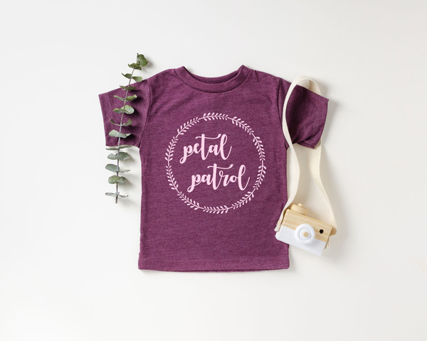 Petal Patrol Shirt, Wedding Proposal T-Shirt, Flower Girl Shirt, Wedding Rehearsal T, Wedding Party Shirt, Flower Girl Gift, Wedding Girl T - 3.jpg