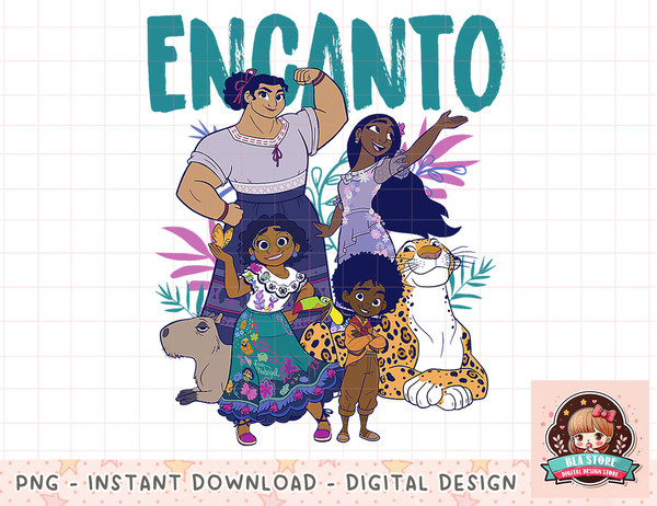 Disney Encanto Group Shot Logo png, instant download, digital print.jpg