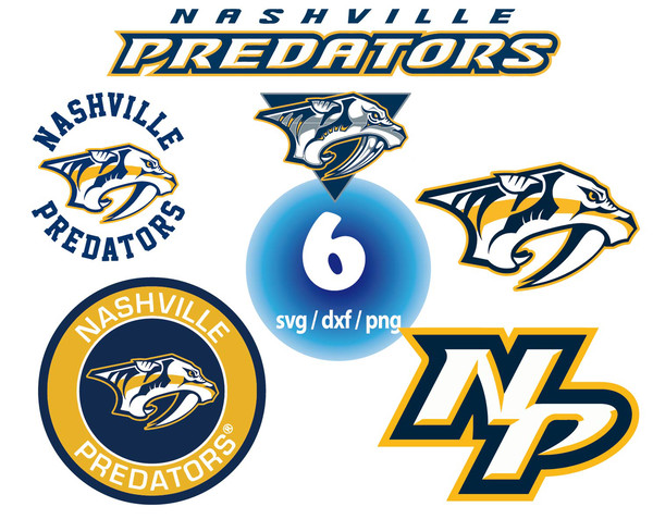 Nashville Predators svg