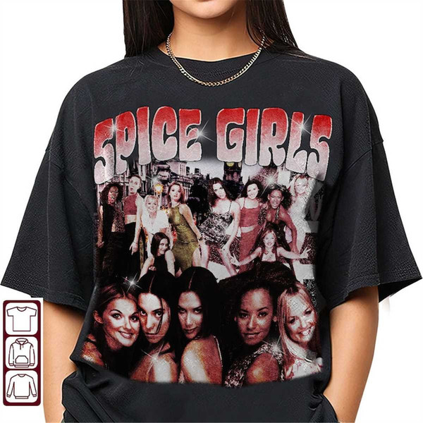 90s Spice Girls Graphic Tee or Sweatshirt