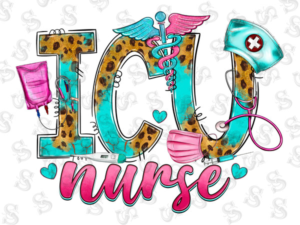 Western ICU Intensive Care Unit Nurse Sublimation Designs,icu Png,Intensive Care Unit Png,Western Nurse Png,ICU Nurse Png,Digital Download - 1.jpg