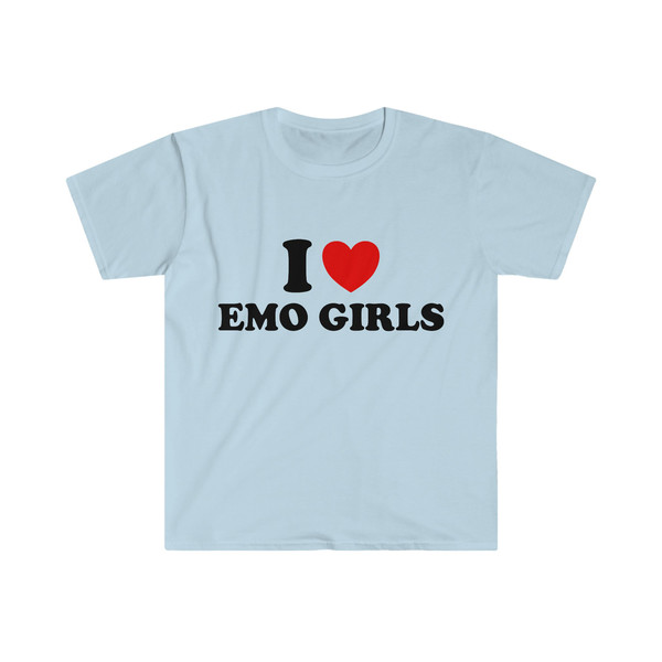 I LOVE HEART EMO GIRLS T-Shirt