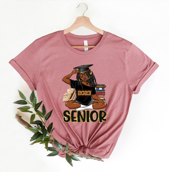 Black Woman Graduation 2023 T-Shirt, Masters graduation Shirt, Class Of 2023 Shirt, Graduation Shirt, Graduation Gift Shirt,2023 Senior Gift - 3.jpg