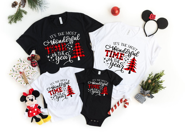 Christmas Shirt,It is the Most Wonderful Time Of The Year,Merry Christmas,Matching Family ,Family Matching Shirt - 1.jpg