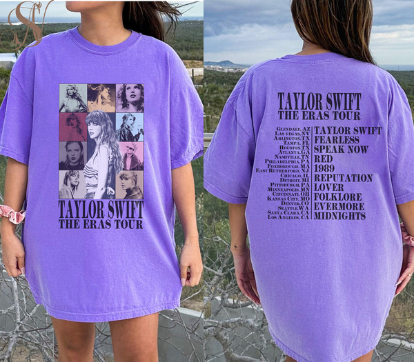 TS The Eras Tour T-Shirt, The Eras Tour Shirt, Eras Tour 2023 Shirt, Music Country Shirt, Midnights Album Shirt - 4.jpg