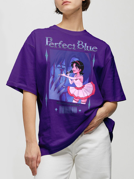 PERFECT BLUE Mima Kirigoe Shirt Perfect Blue Homage Tshirt 
