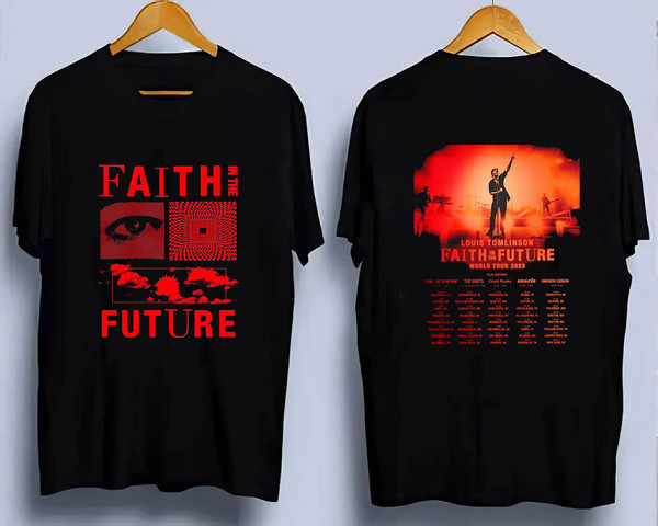 Louis Tomlinson Faith In The Future World Tour 2023 Hoodie Sweatshirt