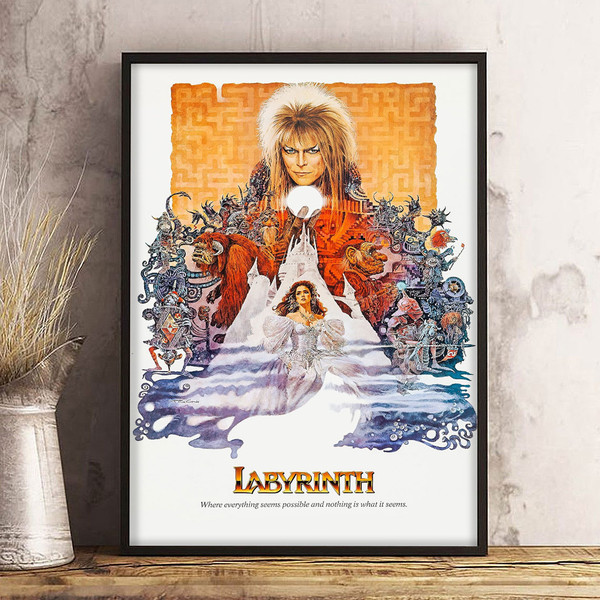 labyrinth 1986 poster