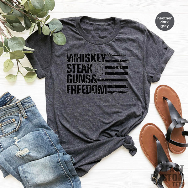 4th of July Shirt, America Shirt, Whiskey Shirt, Independence Day, USA Flag Shirt, American Shirt, Fourth of July Shirt, Free America Shirt - 5.jpg