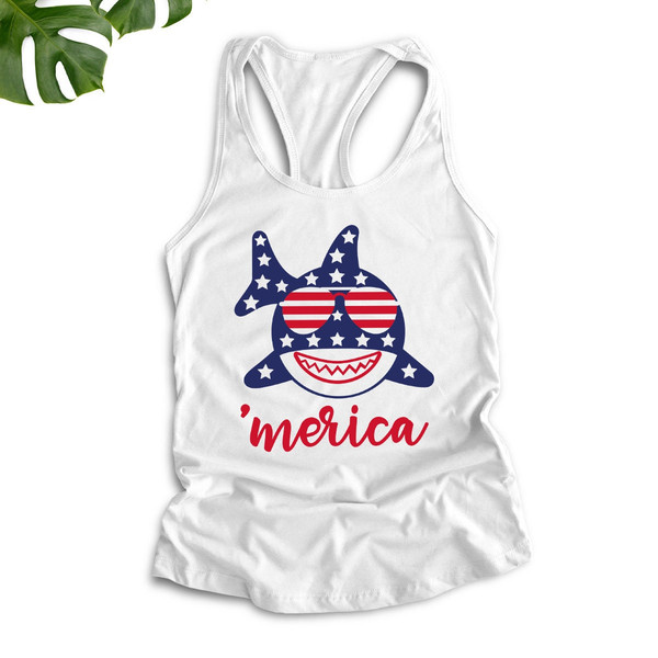 4th Of July Shirt, Independence Day, Merica Shark Shirt, Fourth Of July Funny, America Shirt, USA Shirt, Fourth Of July Shirt, - 5.jpg