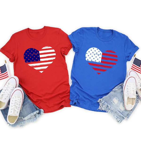 America Flag Shirt, USA Flag Shirt, 4th Of July Shirt, Fourth Of July Shirt, Independence Day, USA Shirt, 4th Of July Tee - 3.jpg