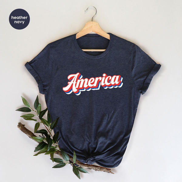 America Graphic Tees, 4th Of July Gifts, USA Flag T Shirts, Independence Day, Patriotic Clothing, Fourth Of July Outfit, Gifts for American - 6.jpg