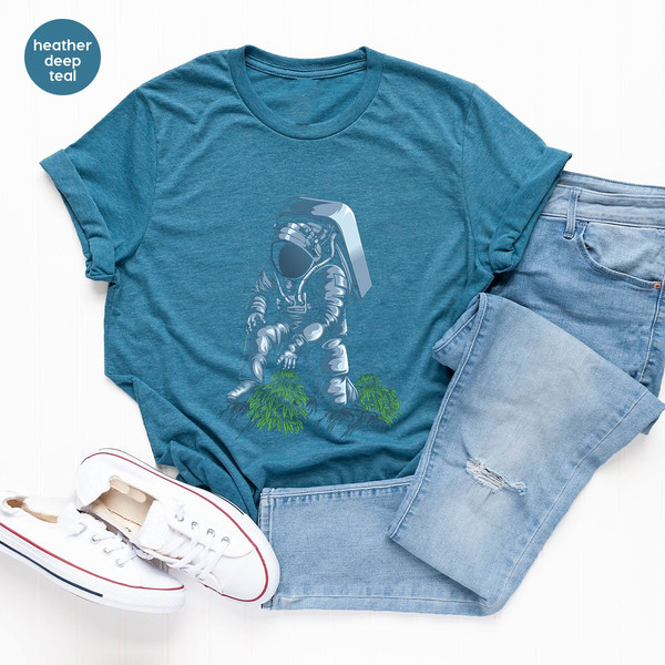 Astronaut T Shirt, Space TShirt, Space Gifts, Moon Shirt, Galaxy Shirt, Planet Shirt, Science Shirt, Astronomy Shirt, Space Lover, Plant Tee - 9.jpg