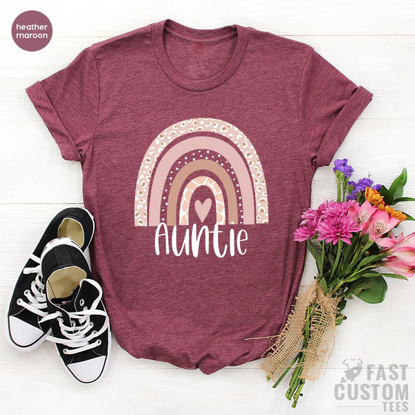 Auntie T-Shirt, Auntie Gift, Aunt Shirt, Gift for Auntie, Aunt Gift, Gift for Sister, Mother's Day Tee, Gift for Aunt, Auntie Birthday Gift - 6.jpg