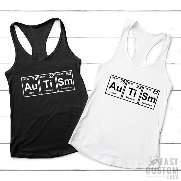 Autism Awareness Shirt, Autism Aware TShirt, Autism T Shirt, Autism Periodic Table, Autism Support Shirt, Autism Month Shirt - 5.jpg