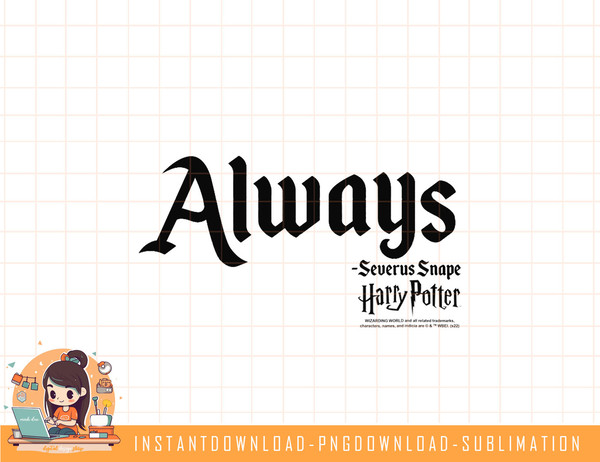 Harry Potter Always png, sublimate, digital download.jpg