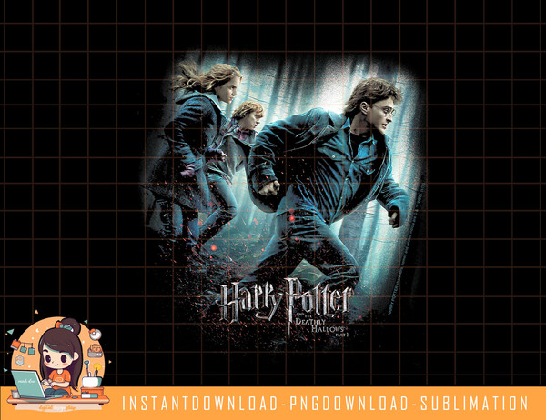 Harry Potter And The Deathly Hollows Part 1 Poster png, sublimate, digital download.jpg